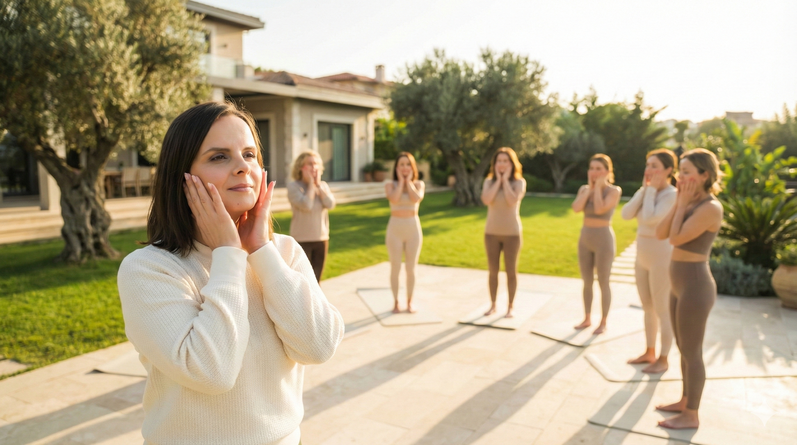CanayYoga yüz yogası çalışması
